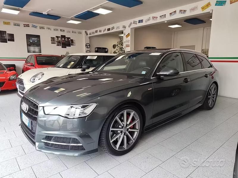 Usata Audi A6 S-Line 272 CV (200 kW) 2016 Grigio Station wagon
