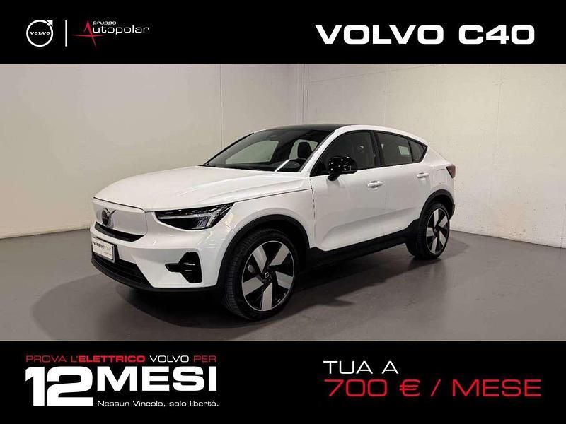 Bianco Usata 2024 Volvo EC40 Plus SUV | 45.900 € (Buon prezzo) - Immagine 1/4