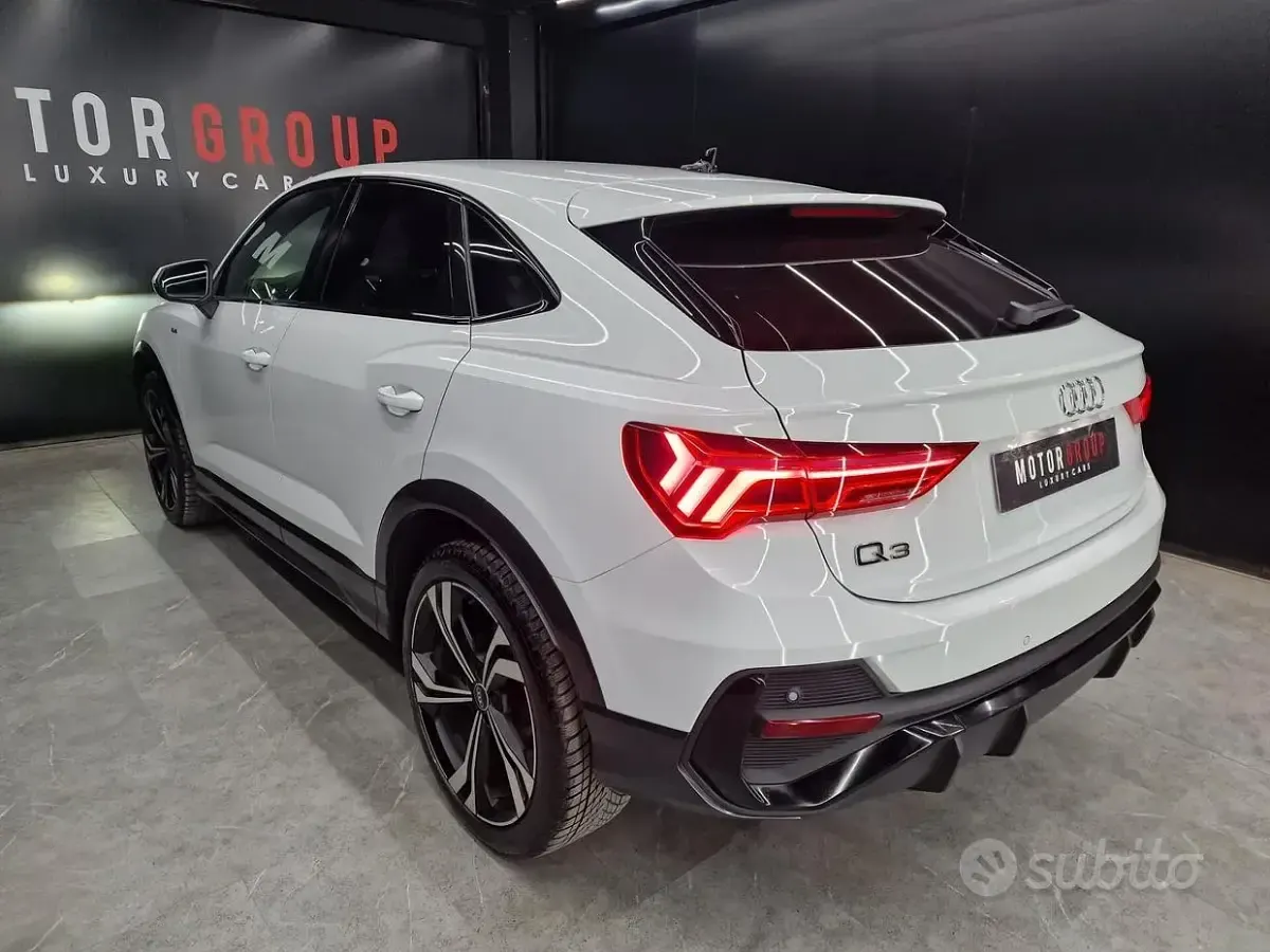 Usata Audi Q3 S-Line 150 CV (110 kW) 2020 Bianco SUV