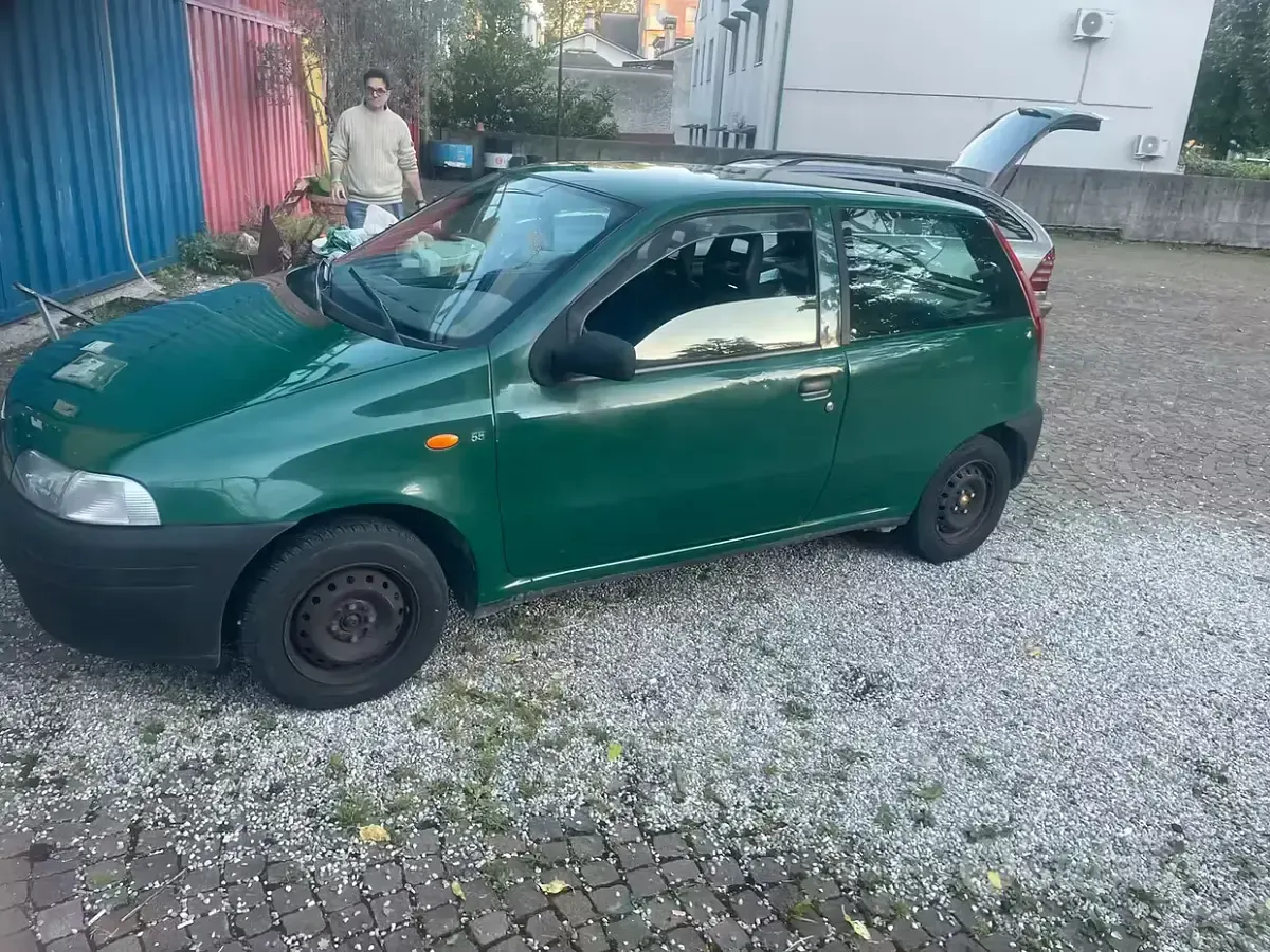 Usata Fiat Punto S 60 CV (44 kW) 1998 Verde Berlina