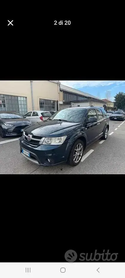 Usata Fiat Freemont 170 CV (125 kW) 2015 Blu SUV