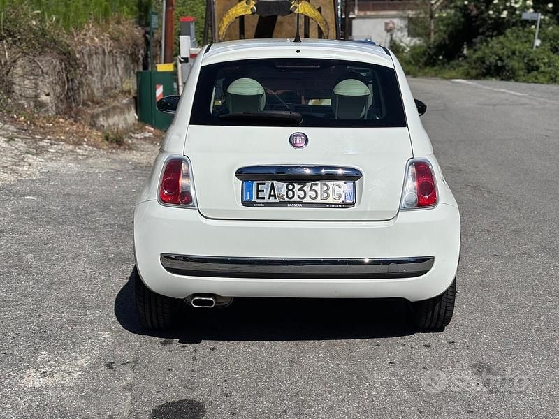 Usata Fiat 500 Lounge 2010 Bianco Berlina