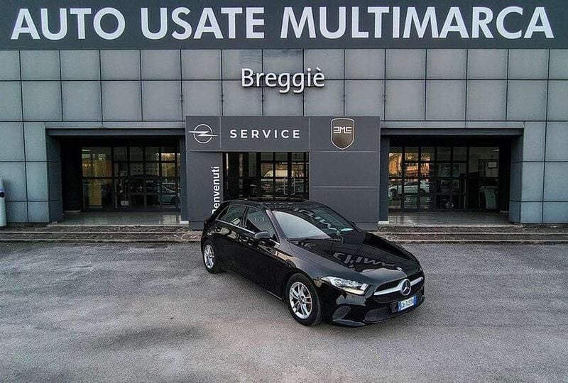 Usata Mercedes A160 Business 109 CV (80 kW) 2020 Nero Berlina