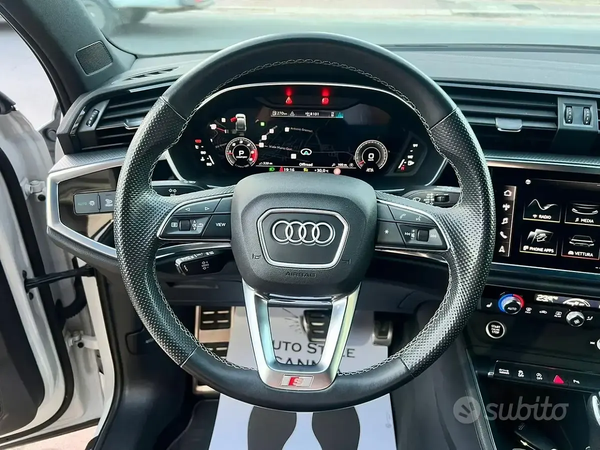 Usata Audi Q3 S-Line 150 CV (110 kW) 2022 Bianco SUV