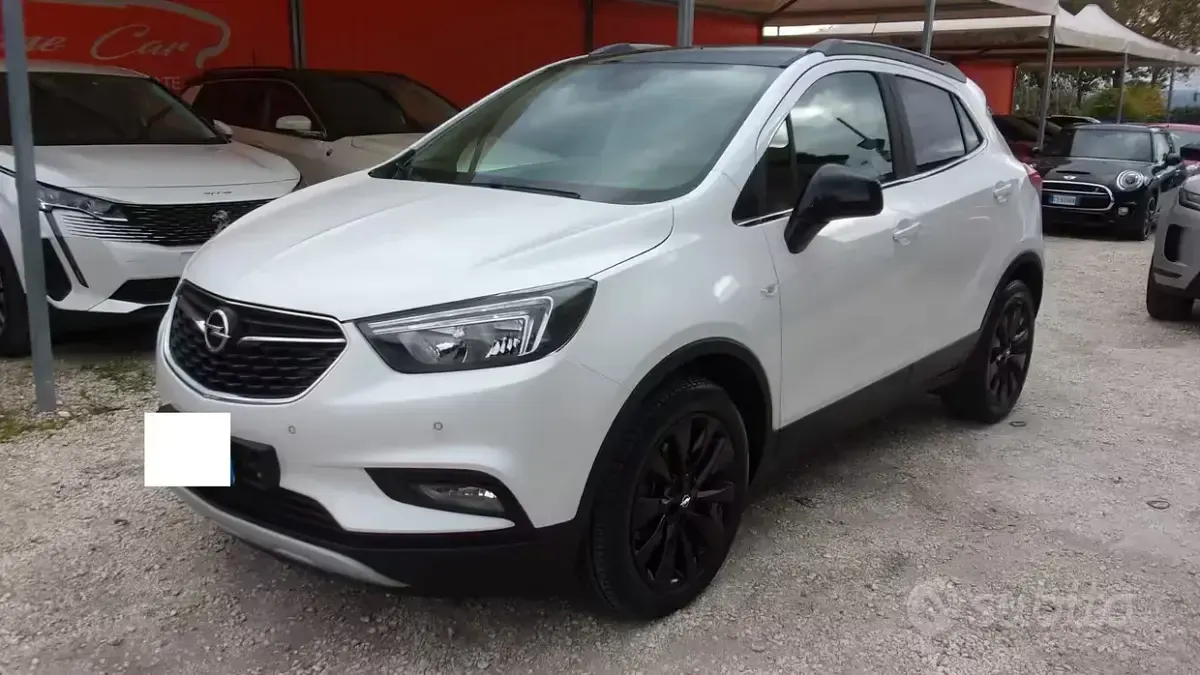 Usata Opel Mokka X 136 CV (100 kW) 2017 Bianco SUV