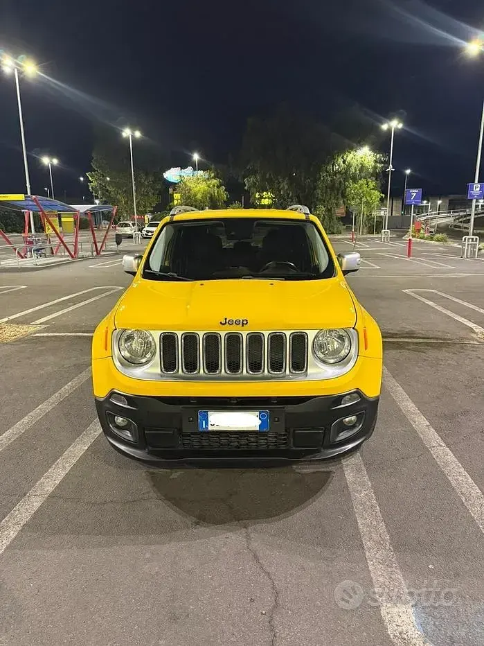 Usata Jeep Renegade Limited 120 CV (88 kW) 2016 Giallo SUV