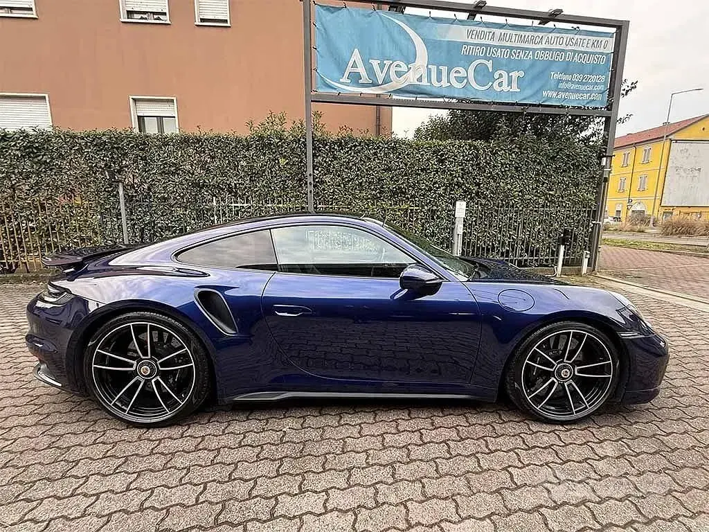 Usata Porsche 911 Turbo S 650 CV (478 kW) 2020 Blu / metallizzato Coupé