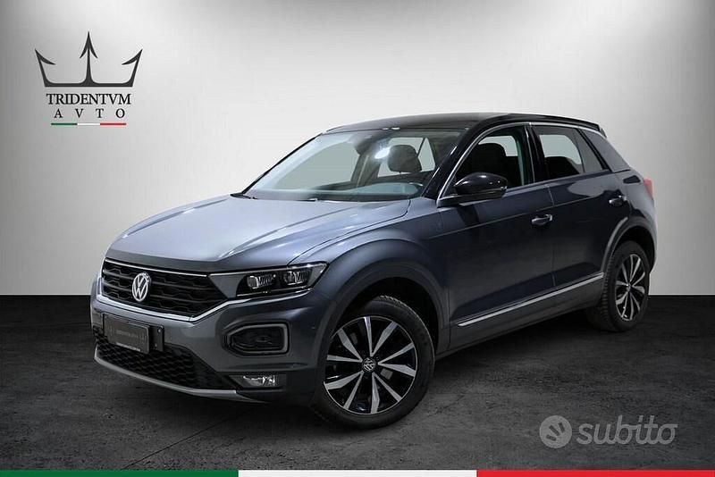 Grigio Usata 2018 VW T-Roc Style SUV | 15.900 € (Buon prezzo) - Immagine 1/4
