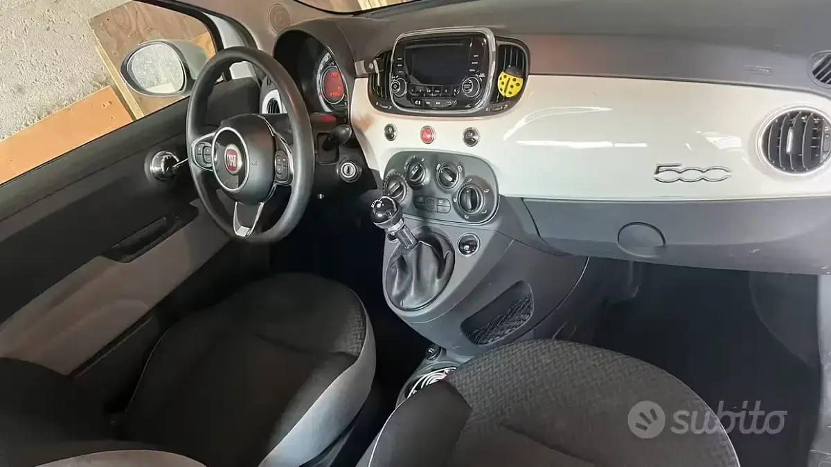 Usata Fiat 500 69 CV (50 kW) 2016 Bianco Utilitaria