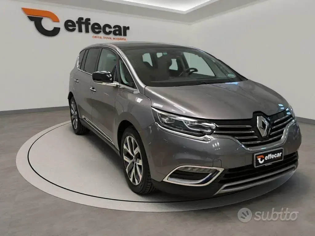 Usata Renault Espace Intens 160 CV (117 kW) 2016 Grigio Monovolume