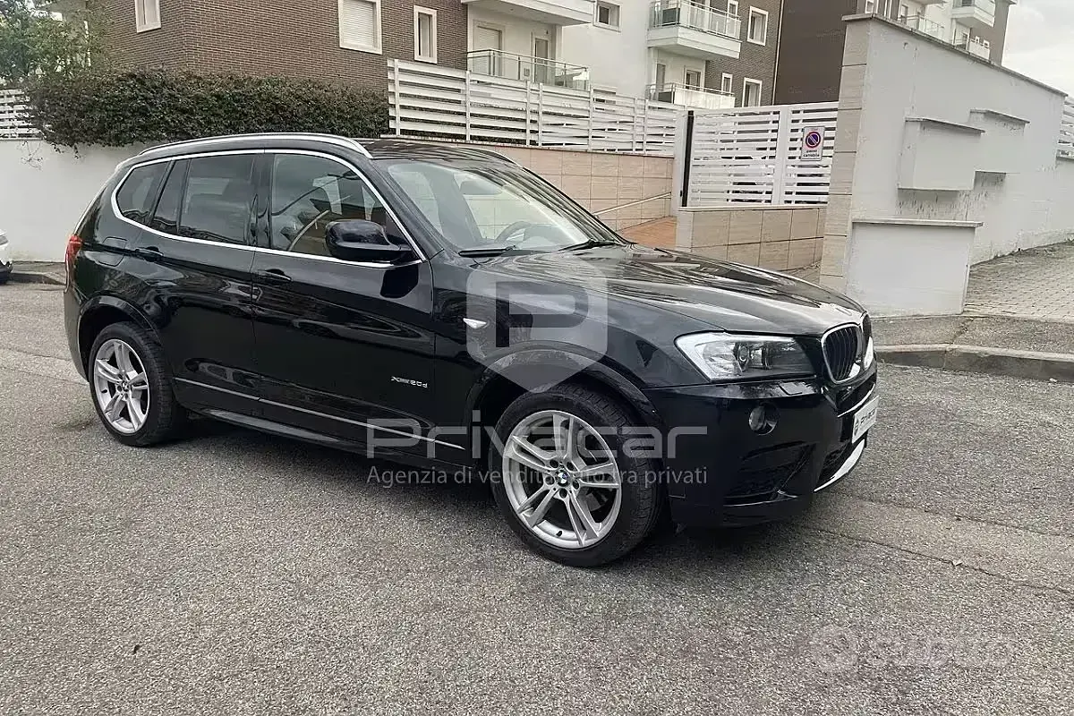 Usata BMW X3 M Sport 184 CV (135 kW) 2013 Nero SUV