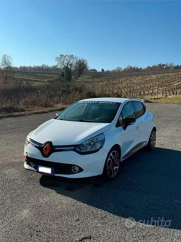 Usata Renault Clio IV 75 CV (55 kW) 2013 Bianco Berlina