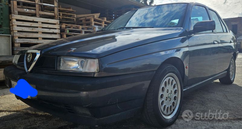 Usata Alfa Romeo 155 Super 150 CV (110 kW) 1995 Blu Berlina