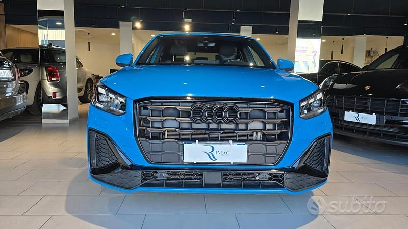 Usata Audi Q2 S-Line 116 CV (85 kW) 2023 Blu SUV