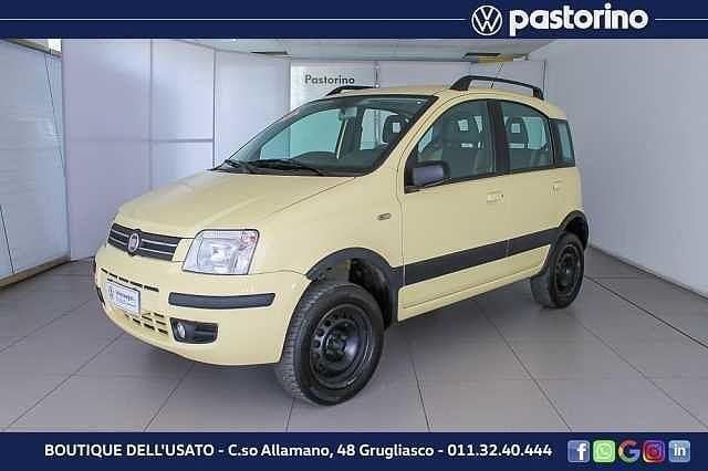 Giallo Usata 2009 Fiat Panda 4x4 Climbing Due volumi | 5950 € (Buon prezzo) - Immagine 1/3