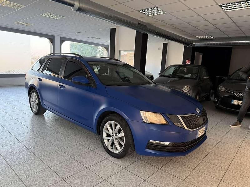 Usata Skoda Octavia Executive 116 CV (85 kW) 2018 Blu/azzurro Station wagon