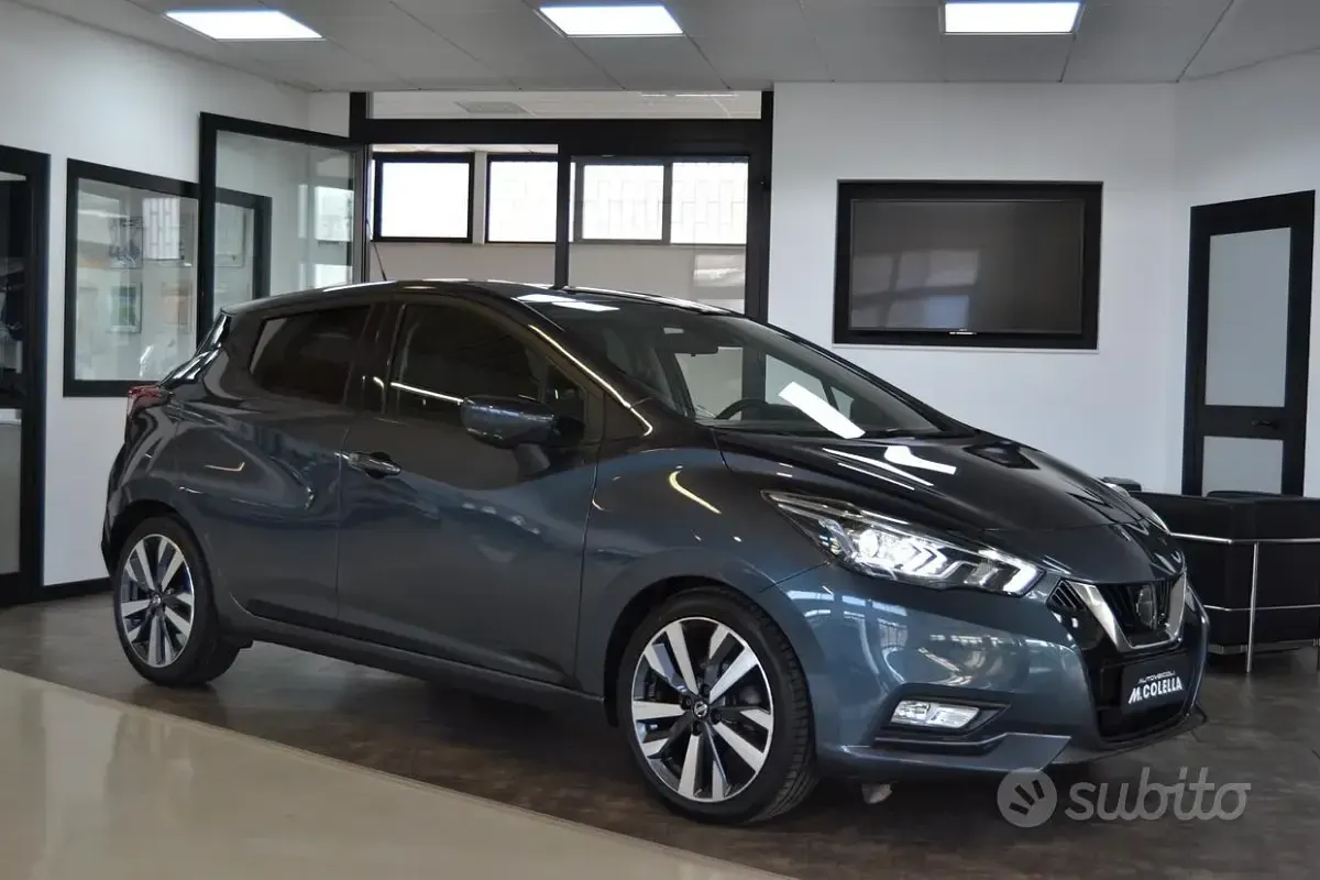 Usata Nissan Micra 90 CV (66 kW) 2018 Grigio Utilitaria