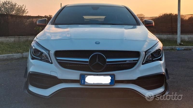 Usata Mercedes CLA45 AMG AMG 381 CV (280 kW) 2016 Bianco