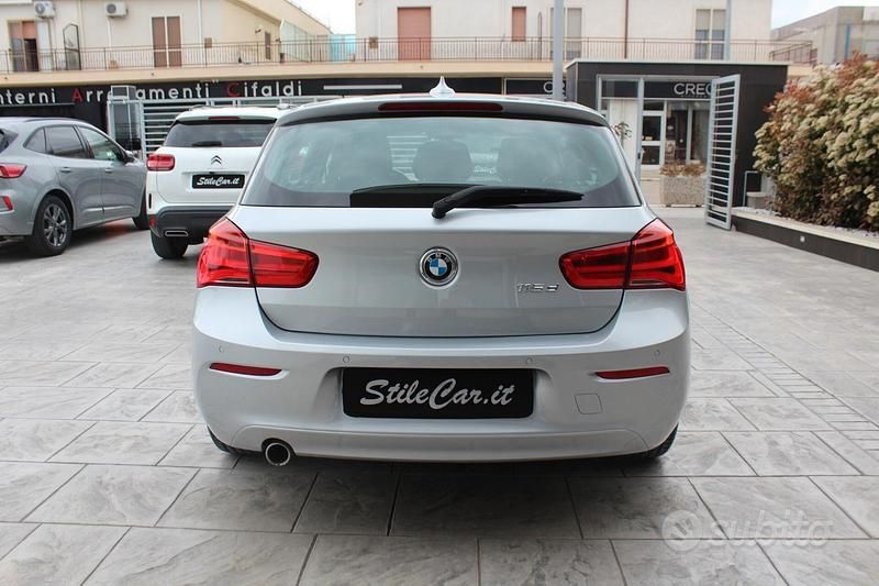 Usata BMW 116 Advantage 116 CV (85 kW) 2018 Grigio Utilitaria
