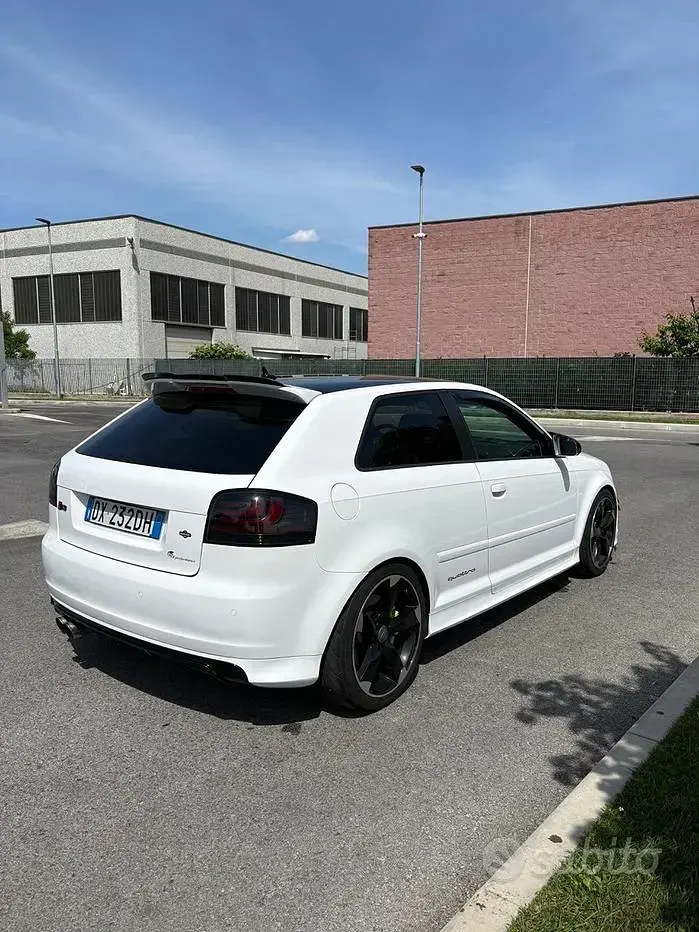 Usata Audi S3 Design 265 CV (194 kW) 2008 Bianco Utilitaria