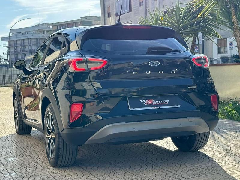 Usata Ford Puma Titanium 125 CV (91 kW) 2021 Nero metallizzato SUV