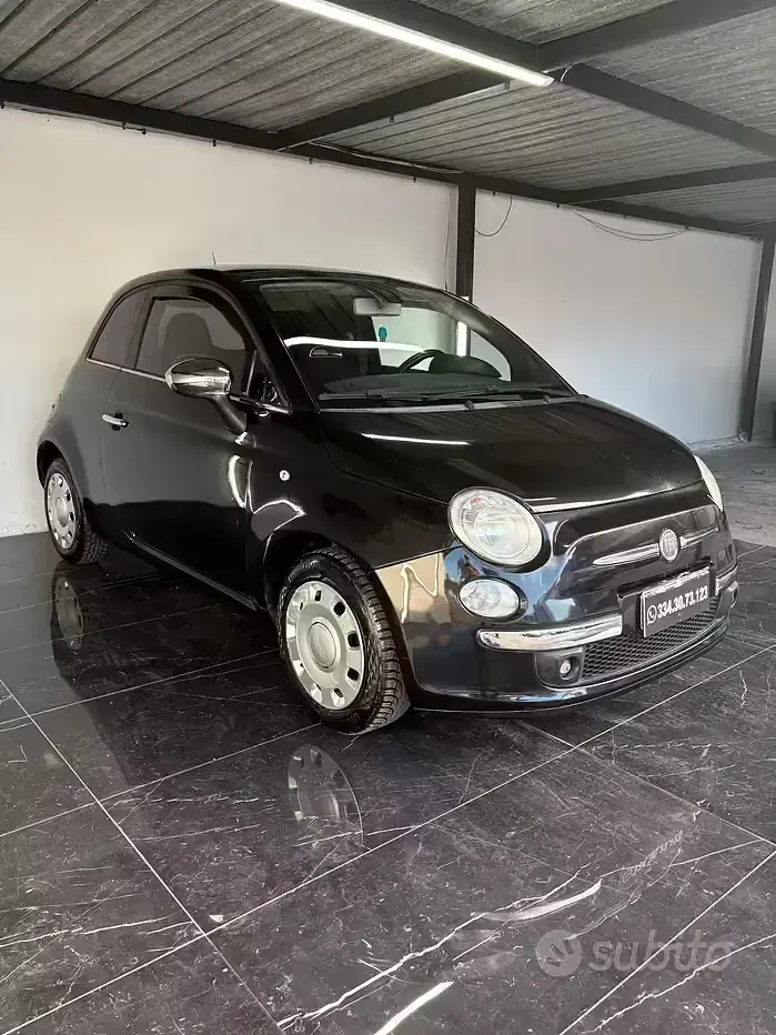 Usata Fiat 500 Lounge 95 CV (69 kW) 2009 Cabrio