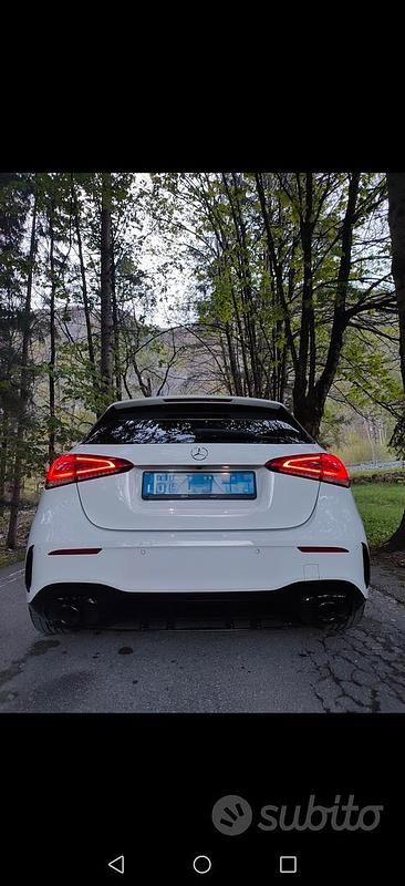 Usata Mercedes A220 Premium 190 CV (139 kW) 2019 Bianco Berlina