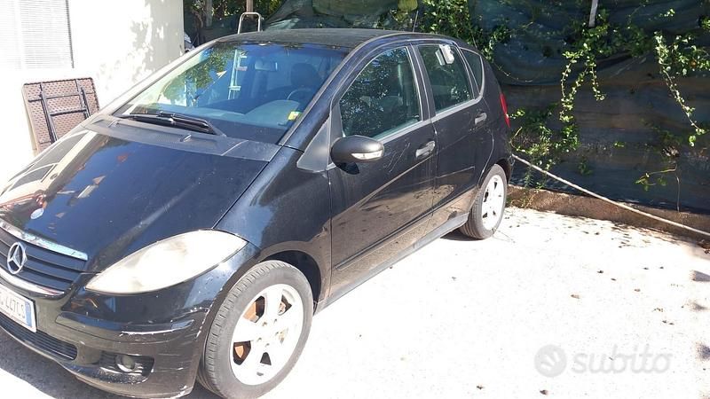 Usata Mercedes A160 Avantgarde 82 CV (60 kW) 2007 Nero Berlina