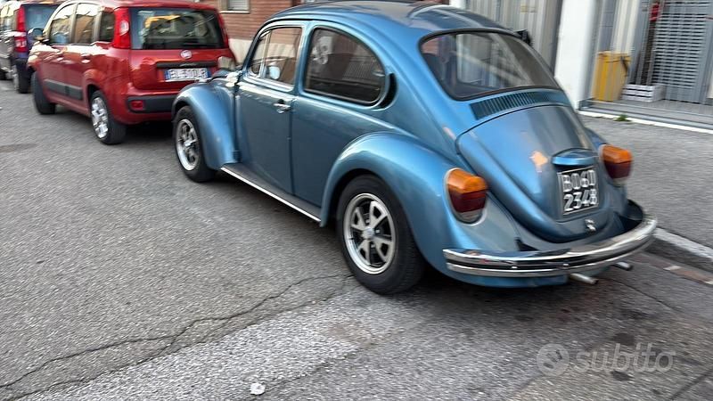 Usata VW Beetle 1970 Blu Utilitaria