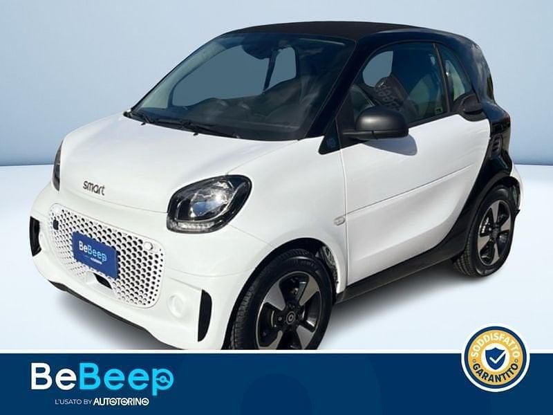 Bianco pastello Usata 2021 Smart ForTwo Electric Drive Passion | 13.200 € (Buon prezzo) - Immagine 1/2