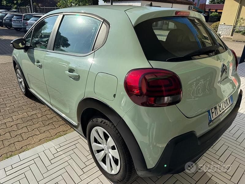 Usata Citroën C3 Feel 82 CV (60 kW) 2017 Verde Utilitaria