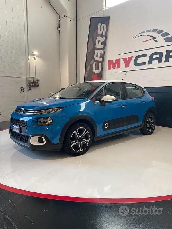 Usata Citroën C3 Shine 75 CV (55 kW) 2017 Blu Berlina