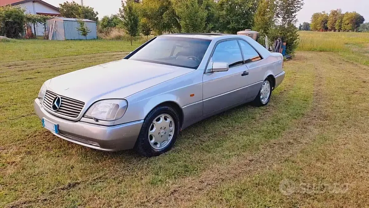 Usata Mercedes CL500 326 CV (239 kW) 1994 Grigio Coupé