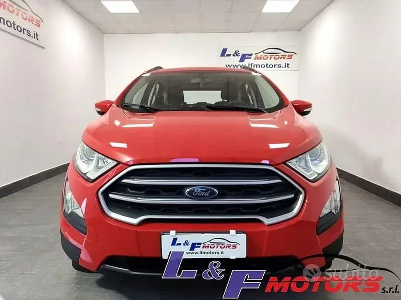 Usata Ford Ecosport 100 CV (73 kW) 2019 Rosso SUV