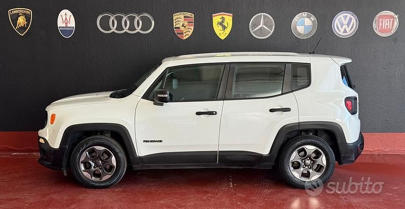 Usata Jeep Renegade Sport 95 CV (69 kW) 2016 Bianco SUV