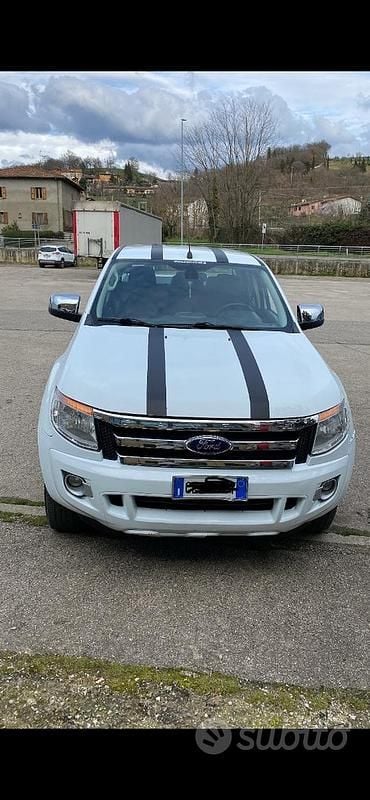 Usata Ford Ranger 150 CV (110 kW) 2014 Bianco Pick-up
