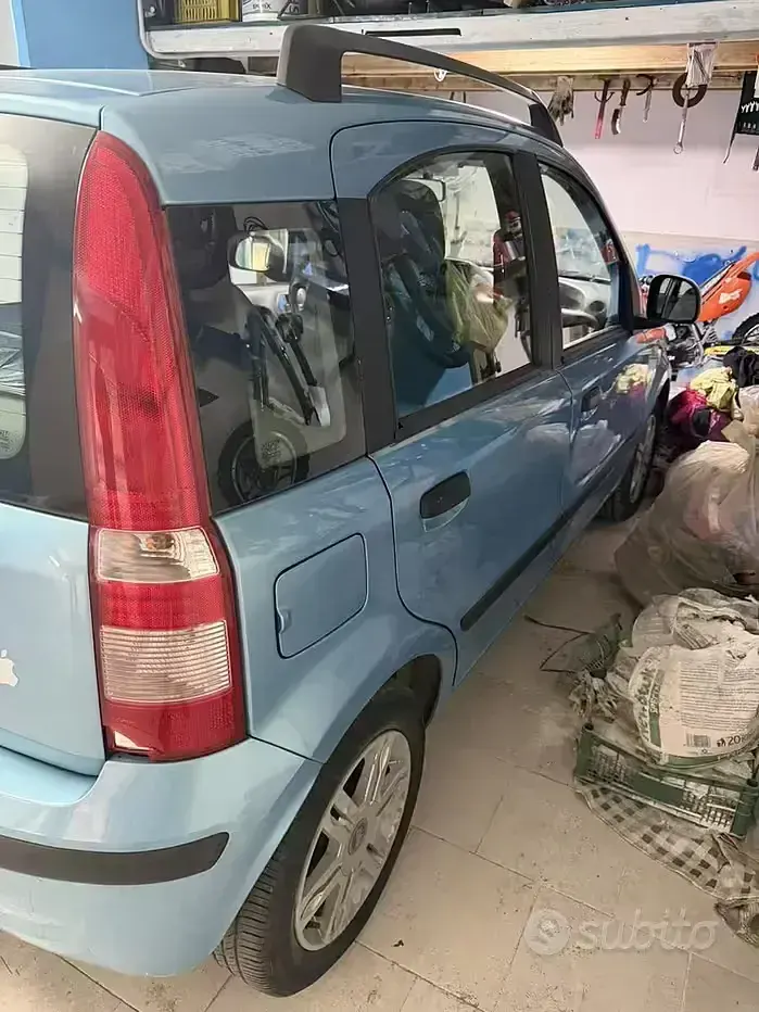 Usata Fiat Panda 60 CV (44 kW) 2004 Bluazzurro Utilitaria