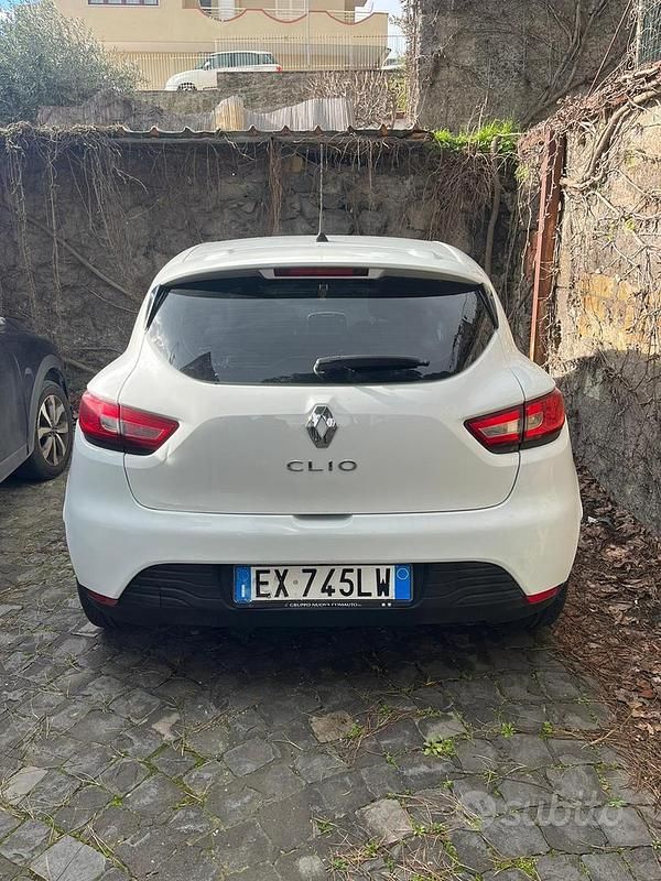 Usata Renault Clio IV 75 CV (55 kW) 2014 Bianco Berlina