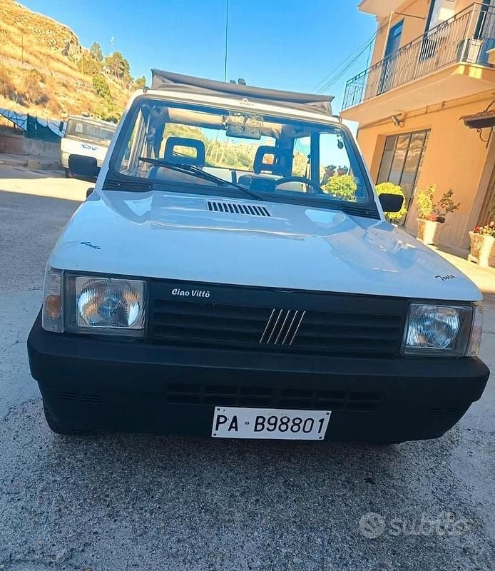 Usata Fiat Panda 4x4 45 CV (33 kW) 1994 Bianco Utilitaria