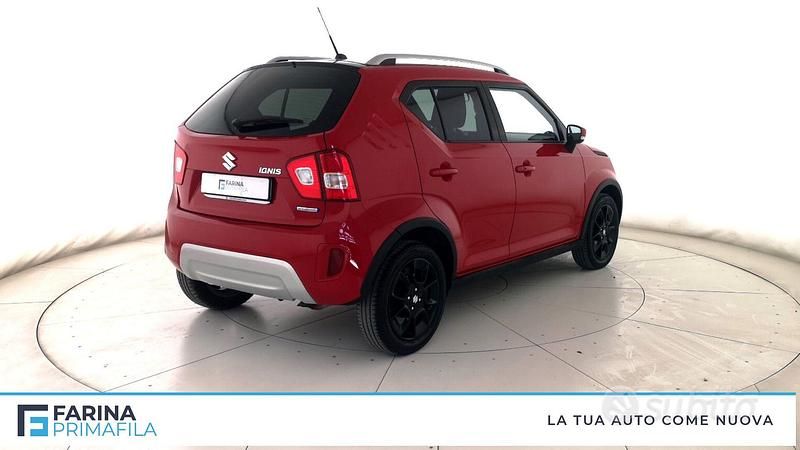 Usata Suzuki Ignis 83 CV (61 kW) 2022 Rosso Berlina
