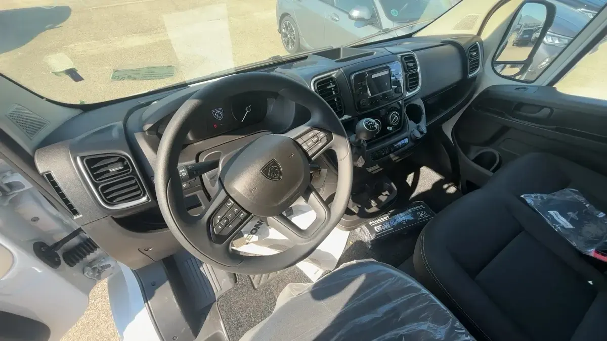 Nuova Peugeot Boxer S 140 CV (102 kW) 2026 Bianco icy pastello Furgone