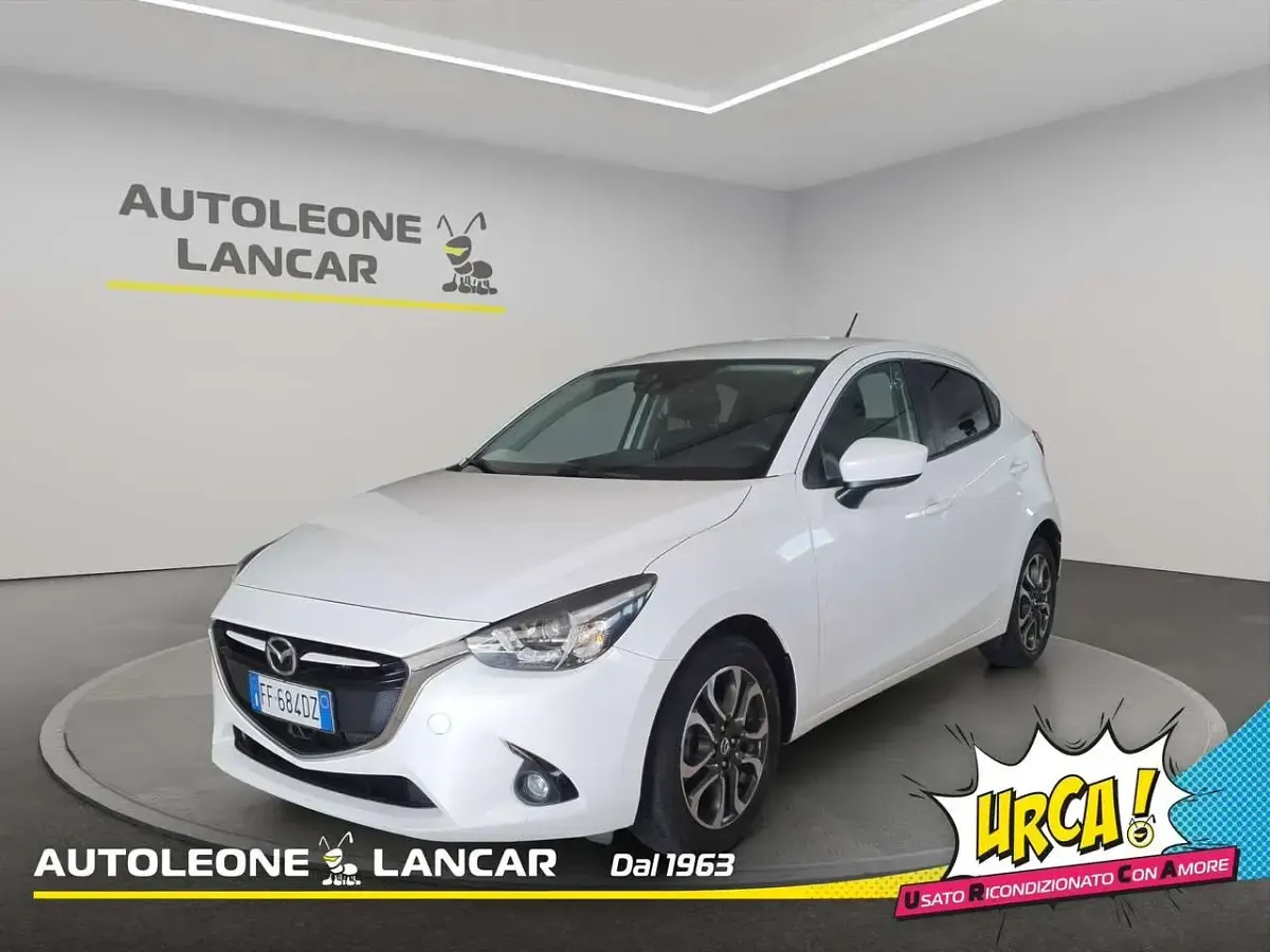 Usata Mazda 2 Exceed 105 CV (77 kW) 2016 Bianco Berlina