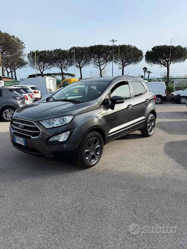 Usata Ford Ecosport ST-Line 101 CV (74 kW) 2018 Grigio SUV