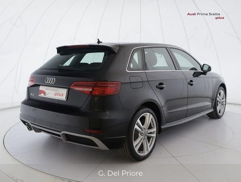 Usata Audi A3 Admired 116 CV (85 kW) 2020 Nero brillante Berlina