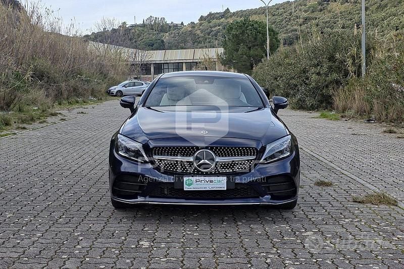 Usata Mercedes C300 Premium Plus 245 CV (180 kW) 2020 Blu Coupé