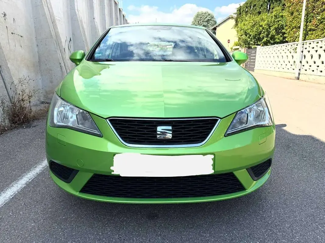 Usata Seat Ibiza 69 CV (50 kW) 2014 Verde Berlina