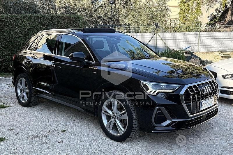 Usata Audi Q3 S-Line 190 CV (139 kW) 2019 Nero SUV