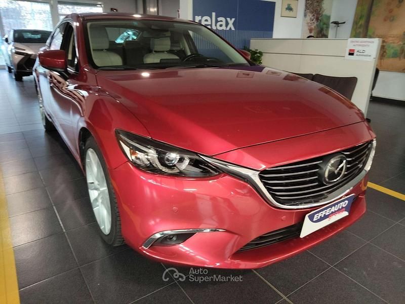 Usata Mazda 6 Exceed 175 CV (128 kW) 2016 Rosso Berlina