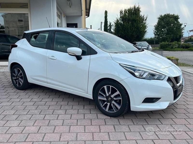 Usata Nissan Micra 71 CV (52 kW) 2018 Bianco Utilitaria