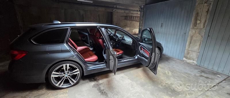 Usata BMW 318 Sport Line 204 CV (150 kW) 2017 Grigio Station wagon